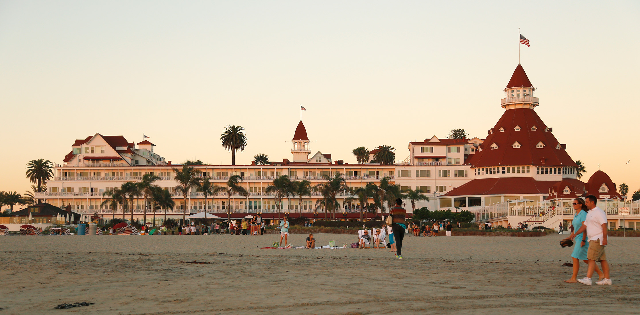 Iconic Hotel del Coronado in San Diego