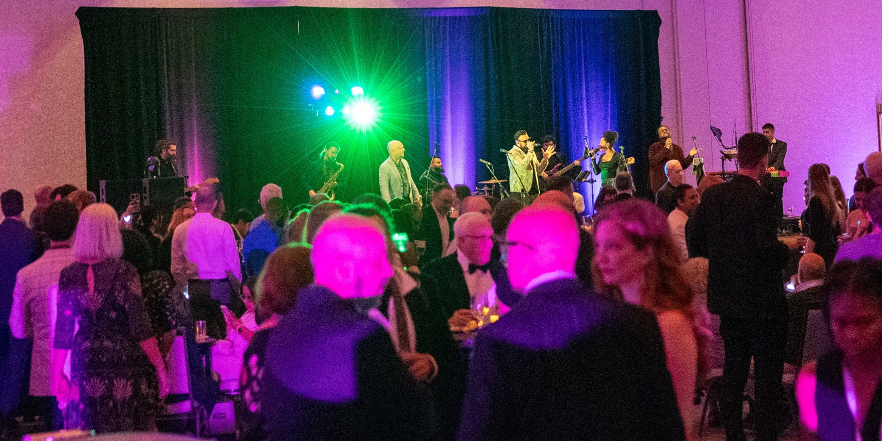 Attendees partying at the AIA Conference on Architecture and Design